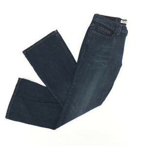 Express Riot Siren Bootcut Jeans Sz 6 Short Dark